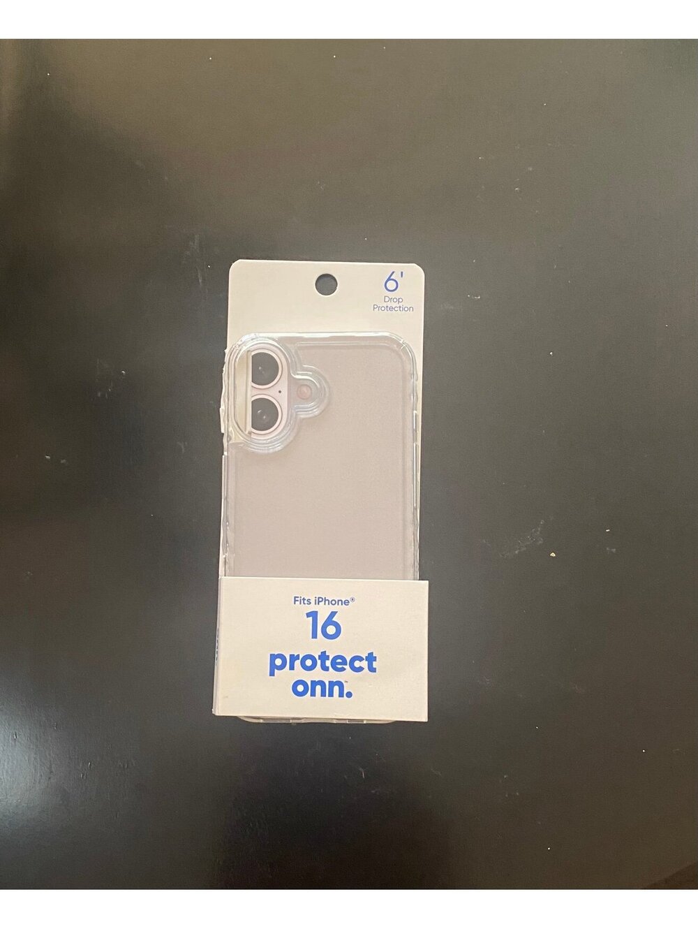 Onn Case for iPhone 16 Clear